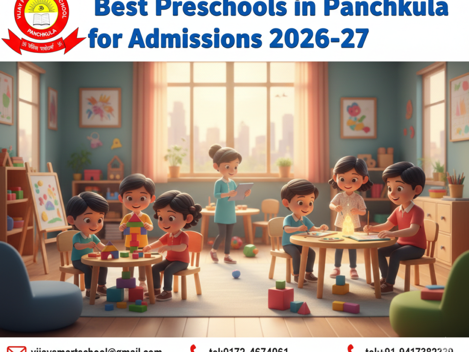 Best Preschools in Panchkula for Admissions 2026-27