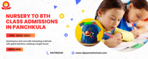 Nursery to 8th Class Admissions in Panchkula for 2026-27